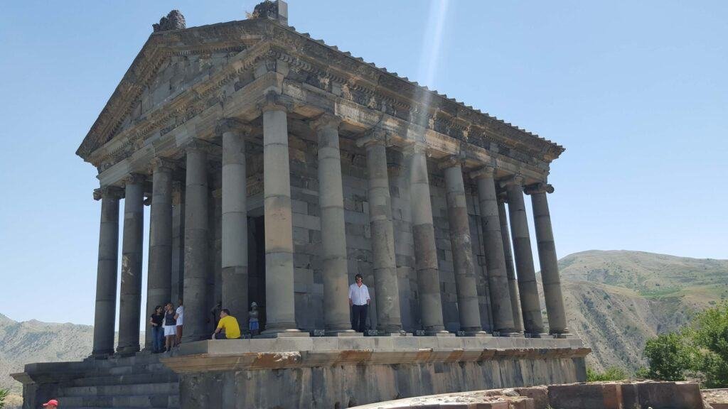 Temple de Garni en Arménie