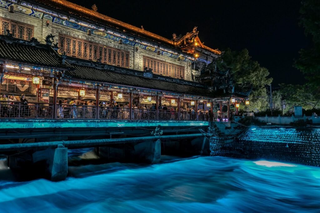 Blue Tears à Dujiangyan