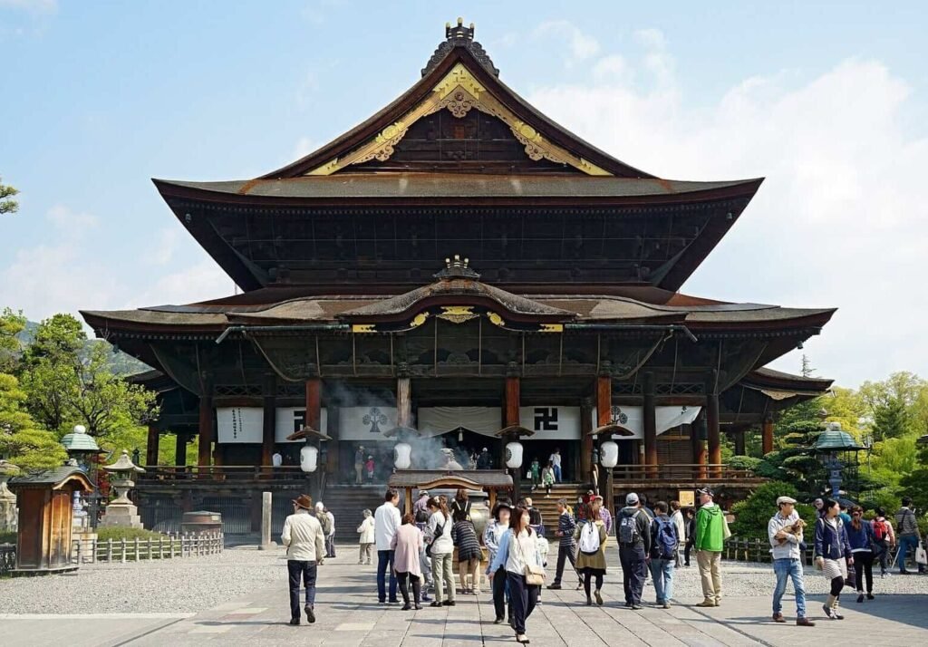 Temple Zenko-ji à Nagano